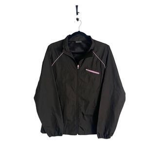 5 for $30 Danskin Now Full Zip Windbreaker Jacket Brown Pink Women’s Size Large